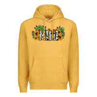 Mustard Cactus Cowhide Sunflower Mama and Mini Set Premium Hoodie - Jasminsmagicworld