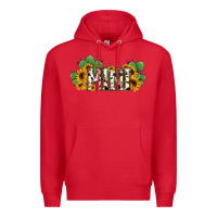 Red Cactus Cowhide Sunflower Mama and Mini Set Premium Hoodie - Jasminsmagicworld