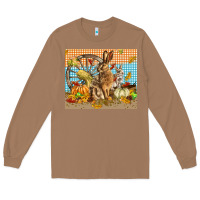 Toasted Coconut fall rabbit  mousepad Long Sleeve Tee - LillyAllenDesigns