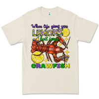 Bone When Life Gives You Lemons Boil Some Crawfish Mardi Gras Premium Tee - FaDigitalArtStudio