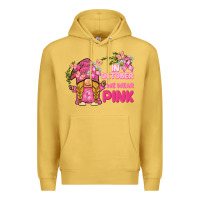 Antique Gold in october we wear pink gnome Premium Hoodie - BarkalooDesign