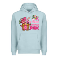 In October We Wear Pink Gnome Premium Hoodie | Teevron