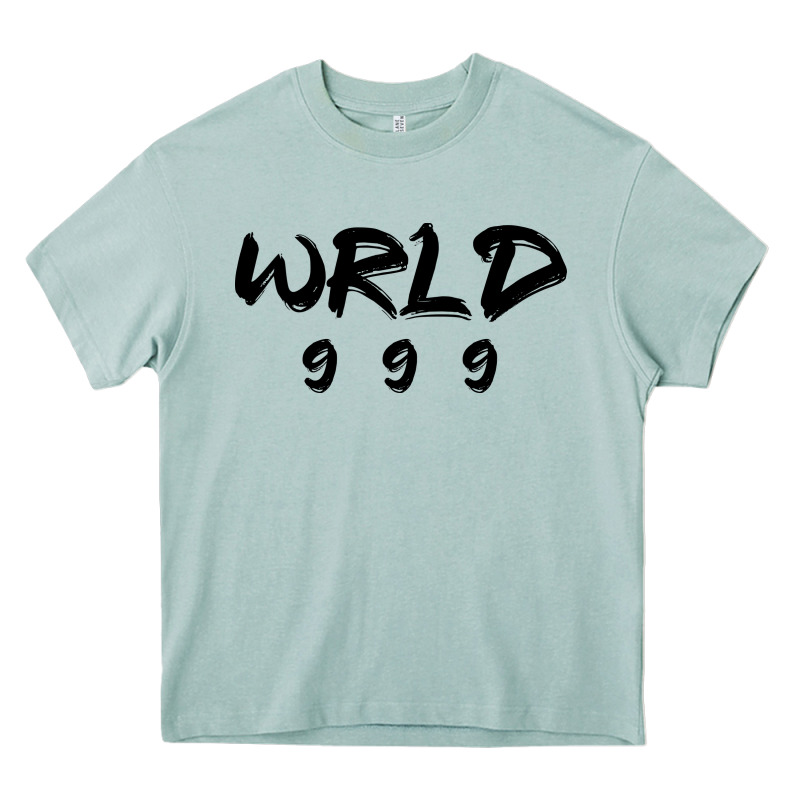 Wrld Singer 999 Black Heavy Core Tee by baoMotion | Teevron