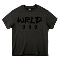 Asphalt wrld singer 999 black Heavy Core Tee - baoMotion