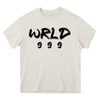 Cream wrld singer 999 black Heavy Core Tee - baoMotion
