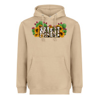 Mushroom Cactus Cowhide Sunflower Mama and Mini Set Heavyweight Hoodie - Jasminsmagicworld