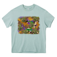 Arona mardi gras plaid purple glitter background Heavy Core Tee - FaDigitalArtStudio