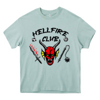 Arona hellfire club strangerthings Heavy Core Tee - baoMotion