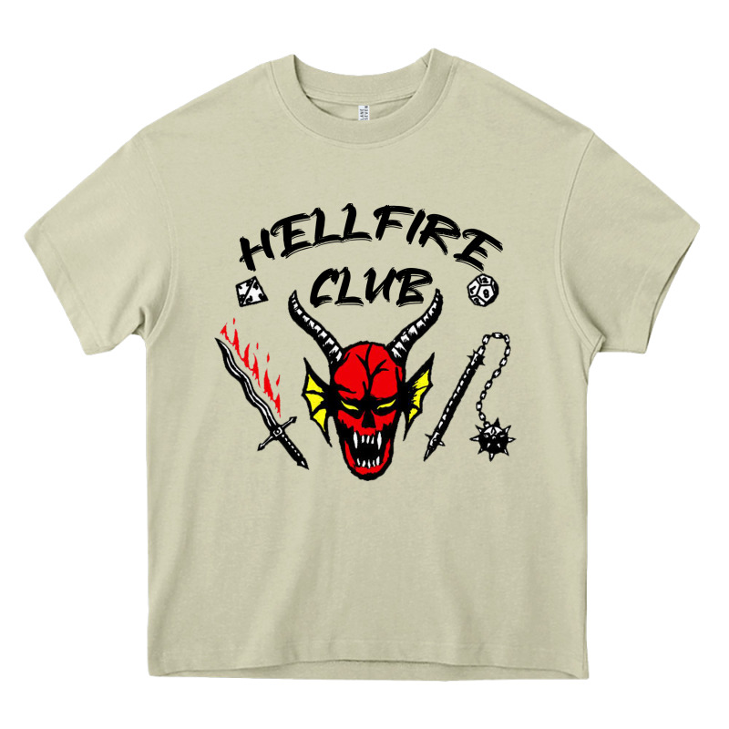 Hellfire Club Strangerthings Heavy Core Tee by baoMotion | Teevron