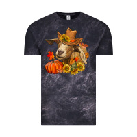 Cloud Black fall goat Vintage Tee - LillyAllenDesigns