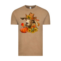 Vintage Coffee fall goat Vintage Tee - LillyAllenDesigns