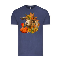 Vintage Denim fall goat Vintage Tee - LillyAllenDesigns
