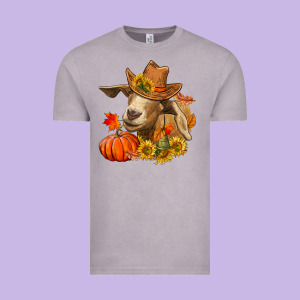 Fall Goat Vintage Tee Designed By Lillyallendesigns