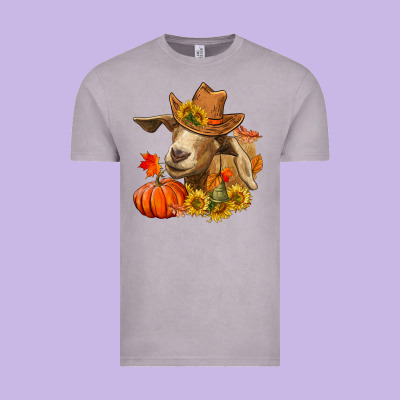 Fall Goat Vintage Tee Designed By Lillyallendesigns