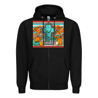 Black fall thankfull cross Zipper Hoodie - Jasminsmagicworld