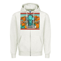 Oatmeal Heather fall thankfull cross Zipper Hoodie - Jasminsmagicworld