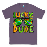 Lavender St. Patrick's Lucky dude Classic Tee - OliviaCreatesArt