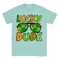 Seafoam St. Patrick's Lucky dude Classic Tee - OliviaCreatesArt