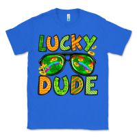 True Royal St. Patrick's Lucky dude Classic Tee - OliviaCreatesArt