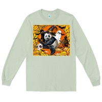 Matcha panda halloween Long Sleeve Tee - LillyAllenDesigns