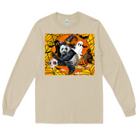 Mushroom panda halloween Long Sleeve Tee - LillyAllenDesigns