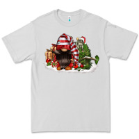 Dove Grey christmas gnome and tree Premium Tee - FaDigitalArtStudio