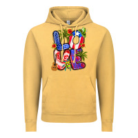 Vintage Mustard puerto rico love Vintage Hoodie - Artiststas