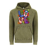 Vintage Olive puerto rico love Vintage Hoodie - Artiststas