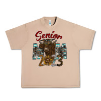 Burro Senior Mom 2023 Urban Heavy Tee - CowhideDigitalArt