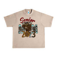 French Oak Senior Mom 2023 Urban Heavy Tee - CowhideDigitalArt
