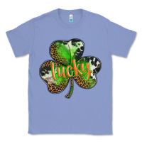 Colony Blue st. patricks day lucky shamrock Classic Tee - BarkalooDesign
