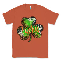 Copper st. patricks day lucky shamrock Classic Tee - BarkalooDesign