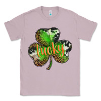 Lilac st. patricks day lucky shamrock Classic Tee - BarkalooDesign