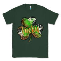 Sports Green st. patricks day lucky shamrock Classic Tee - BarkalooDesign