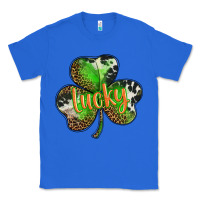True Royal st. patricks day lucky shamrock Classic Tee - BarkalooDesign
