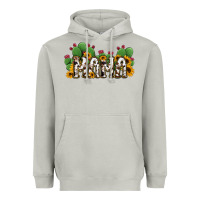 Moon Dust Cactus Cowhide Sunflower Mama and Mini Set Heavyweight Hoodie - Jasminsmagicworld
