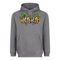 Storm Cactus Cowhide Sunflower Mama and Mini Set Heavyweight Hoodie - Jasminsmagicworld