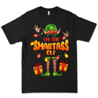 Black im the smartass elf Premium Tee - FaDigitalArtStudio