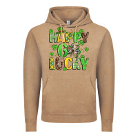 Vintage Coffee happy go lucky Vintage Hoodie - Artiststas