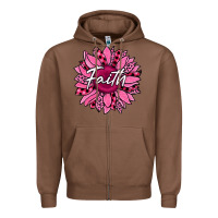 Chestnut faith breast cancer awareness sunflower Zipper Hoodie - Jasminsmagicworld