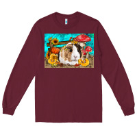 Burgundy Guinea Pig Kid's Long Sleeve Tee - LillyAllenDesigns