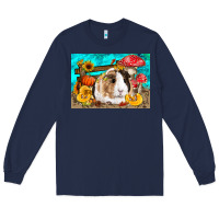 Navy Guinea Pig Kid's Long Sleeve Tee - LillyAllenDesigns