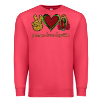 Cardinal Peace Love Lupita Premium Sweatshirt - Jasminsmagicworld