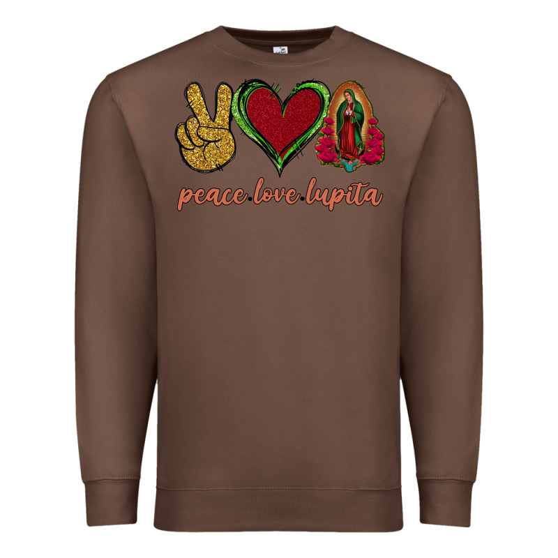 Peace Love Lupita Premium Sweatshirt by Jasminsmagicworld | Teevron