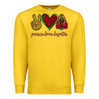 Lemon Peace Love Lupita Premium Sweatshirt - Jasminsmagicworld
