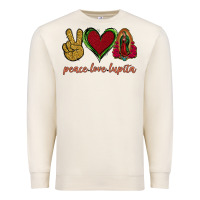 Sandshell Peace Love Lupita Premium Sweatshirt - Jasminsmagicworld