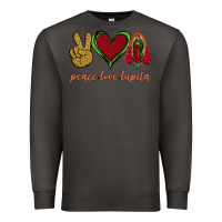 Smoke Peace Love Lupita Premium Sweatshirt - Jasminsmagicworld