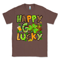Chestnut St. Patrick's Happy go lucky Classic Tee - OliviaCreatesArt