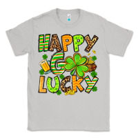 Moon Dust St. Patrick's Happy go lucky Classic Tee - OliviaCreatesArt