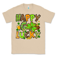 Mushroom St. Patrick's Happy go lucky Classic Tee - OliviaCreatesArt